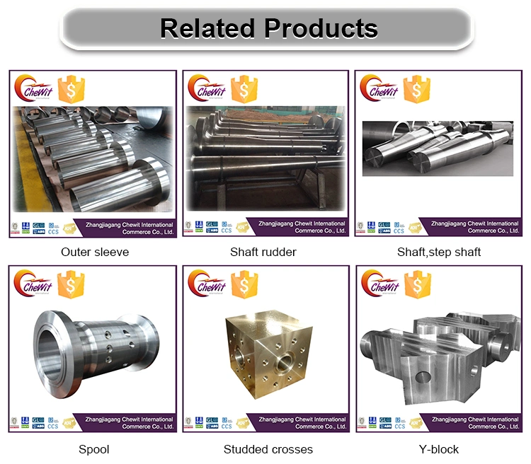 Carbon Steel Material Closed-Die Forging Induction Hardening Steel Camshaft